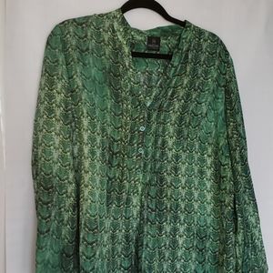 High end European blouse